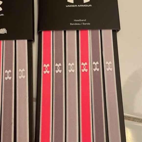 BRAND NEW girl under armour 6 pack headband headbands - Picture 3 of 4